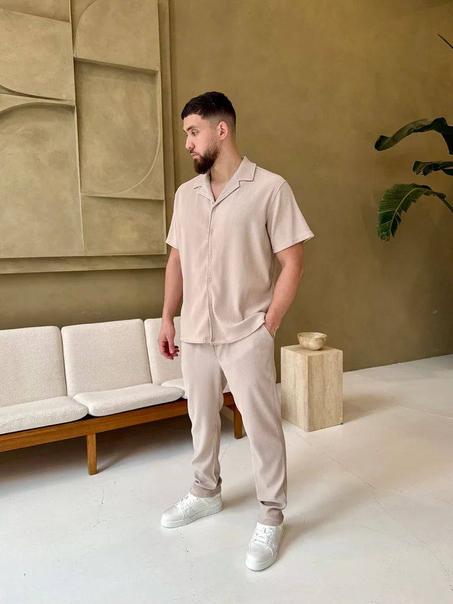 ENSEMBLE PANTALON ET CHEMISE CÔTELÉ 🇹🇷🇹🇷🇹🇷