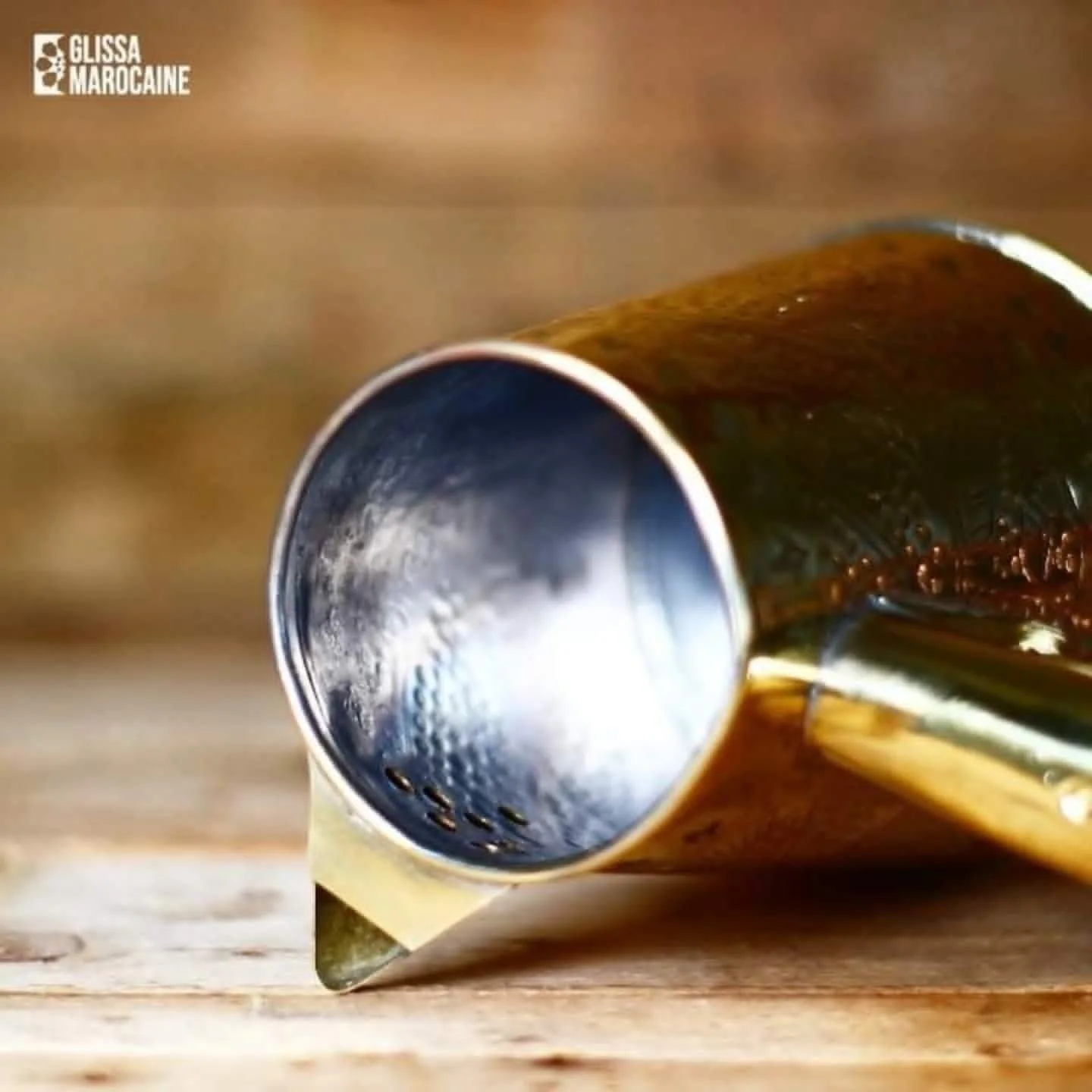 ززوة إعداد المشروبات الساخنة مصنوعة يدويا من النحاس الأصلي - Zizwa for hot Drinks, handcrafted from 100% pure copper