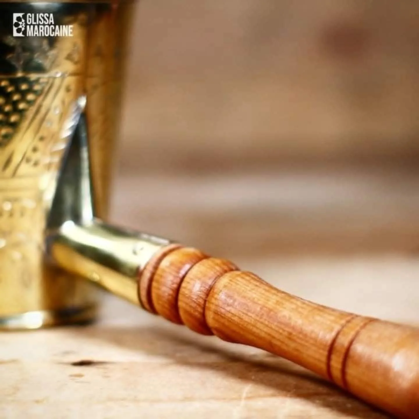 ززوة إعداد المشروبات الساخنة مصنوعة يدويا من النحاس الأصلي - Zizwa for hot Drinks, handcrafted from 100% pure copper