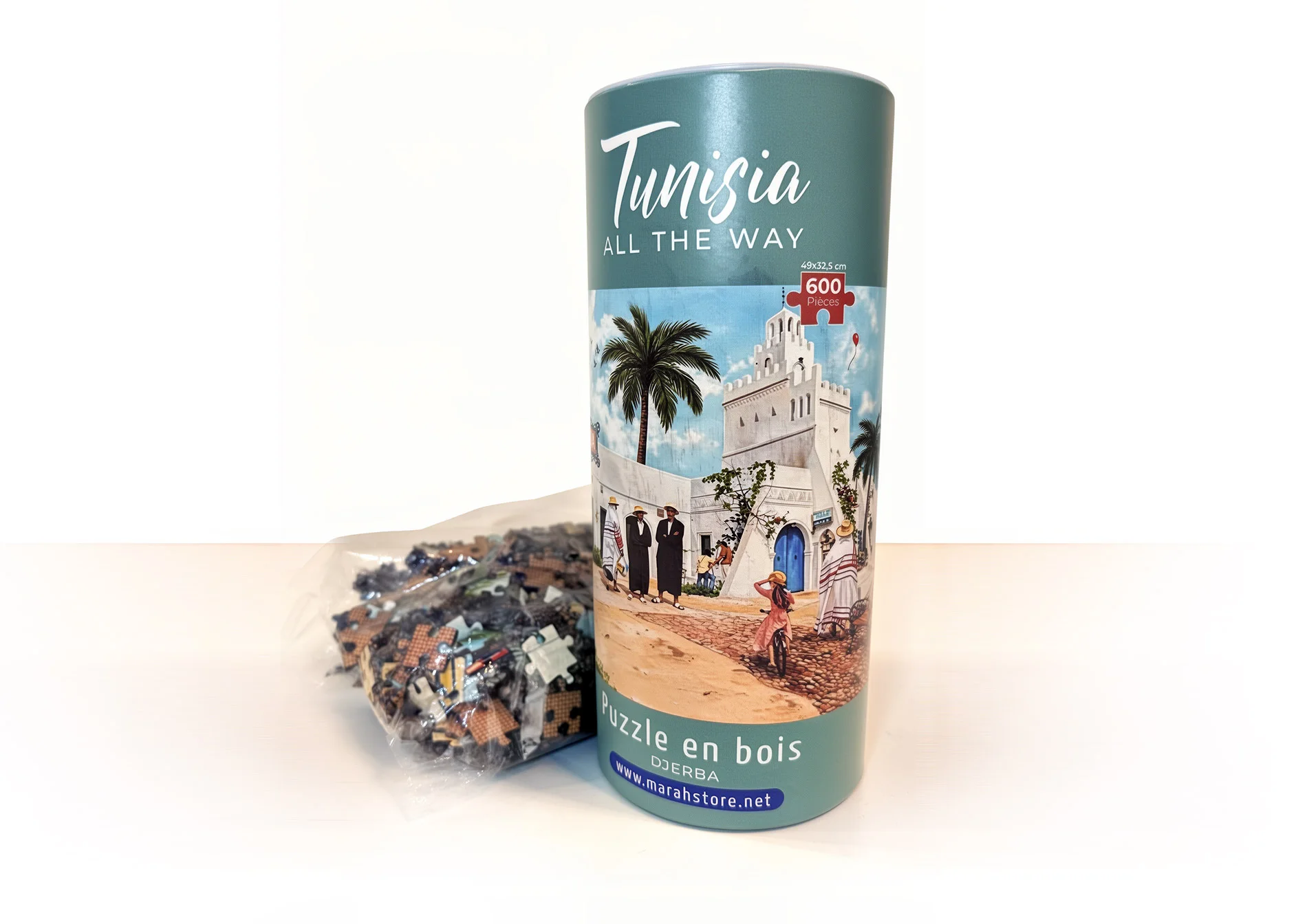 Puzzle en bois Djerba - 600 pièces
