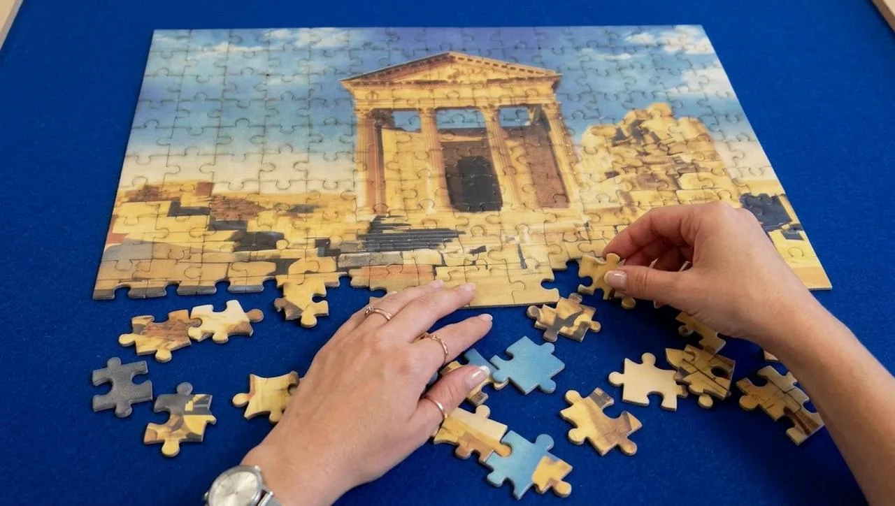 Puzzle en bois - Le Capitole de Dougga - 150 pièces