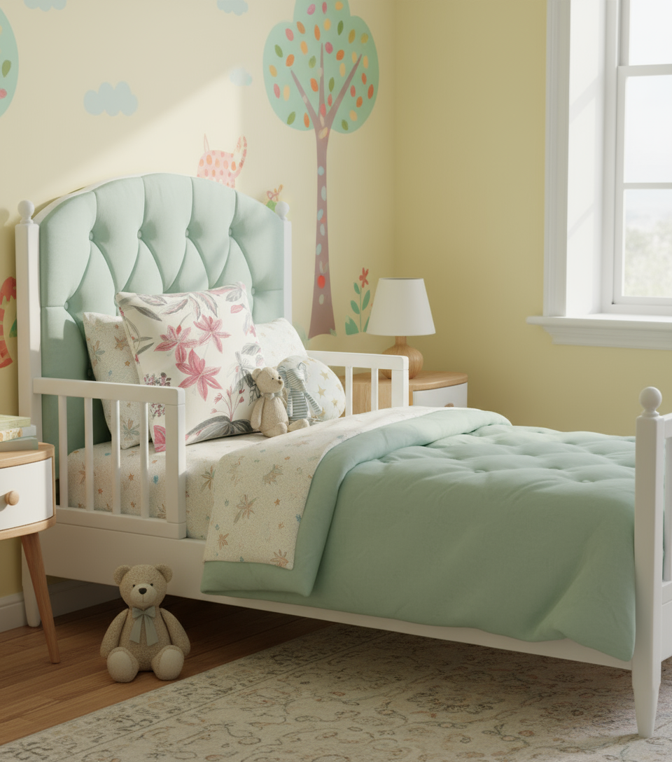 Housse de coussin floral