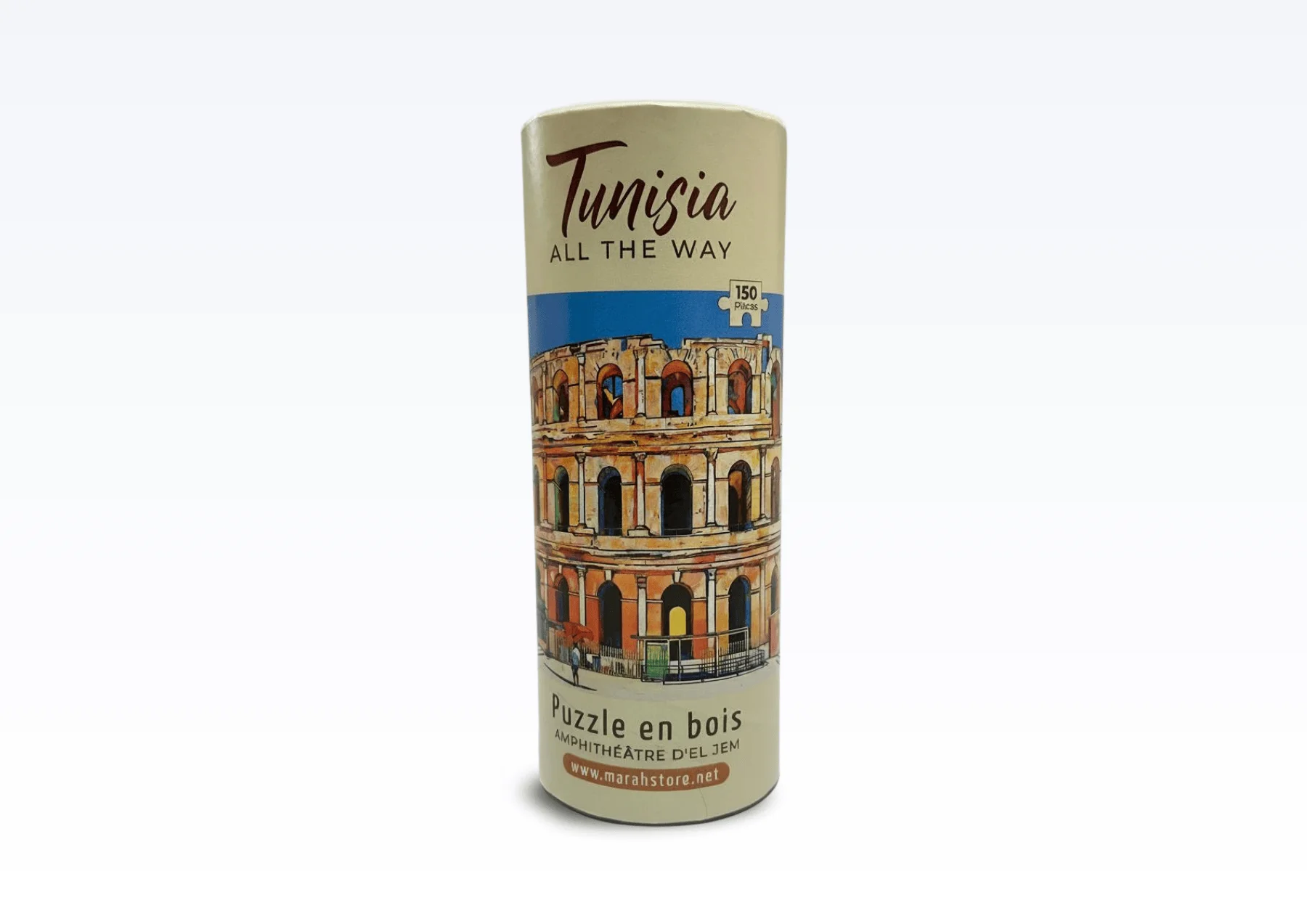 Puzzle en bois- Amphithéâtre d'El Jem - 150 pièces