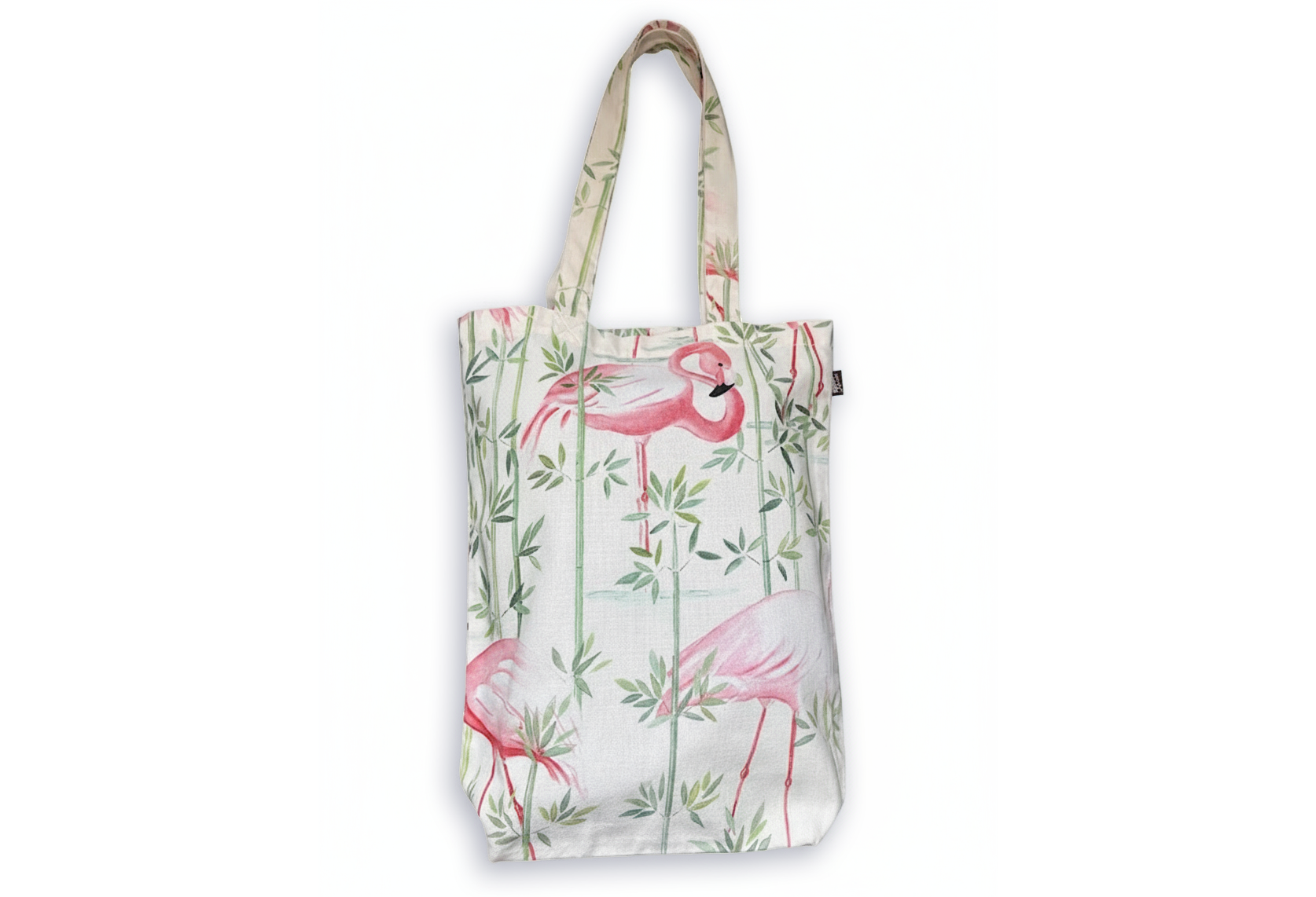 Tote bag imprimé flamants roses (EDITION LIMITÉE)