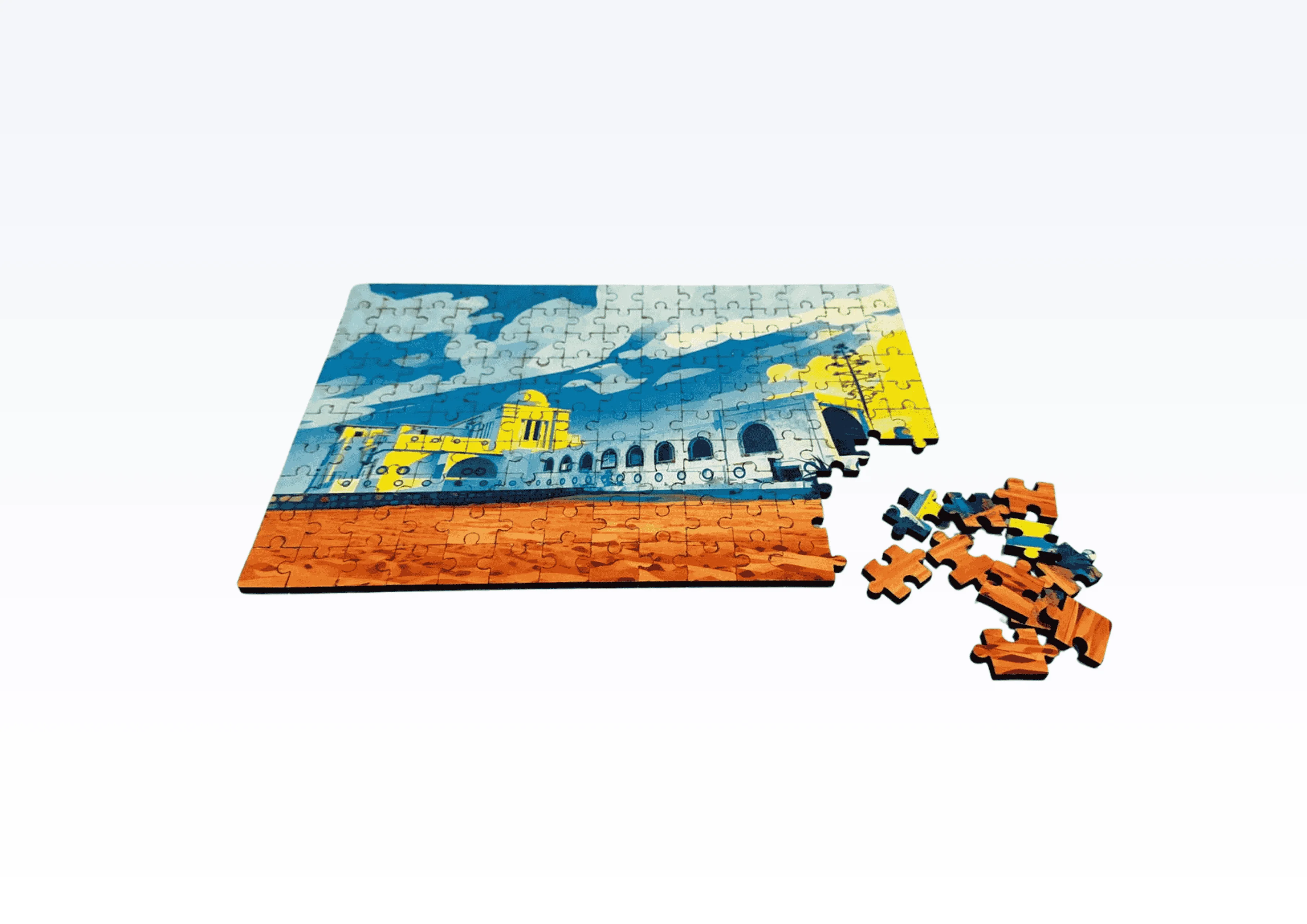 Puzzle en bois - Kobbet Lahwa - 150 pièces