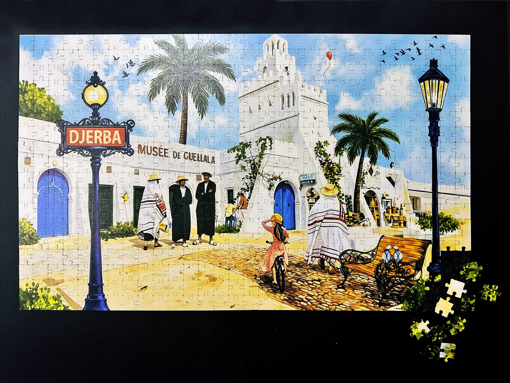 Puzzle en bois Djerba - 600 pièces