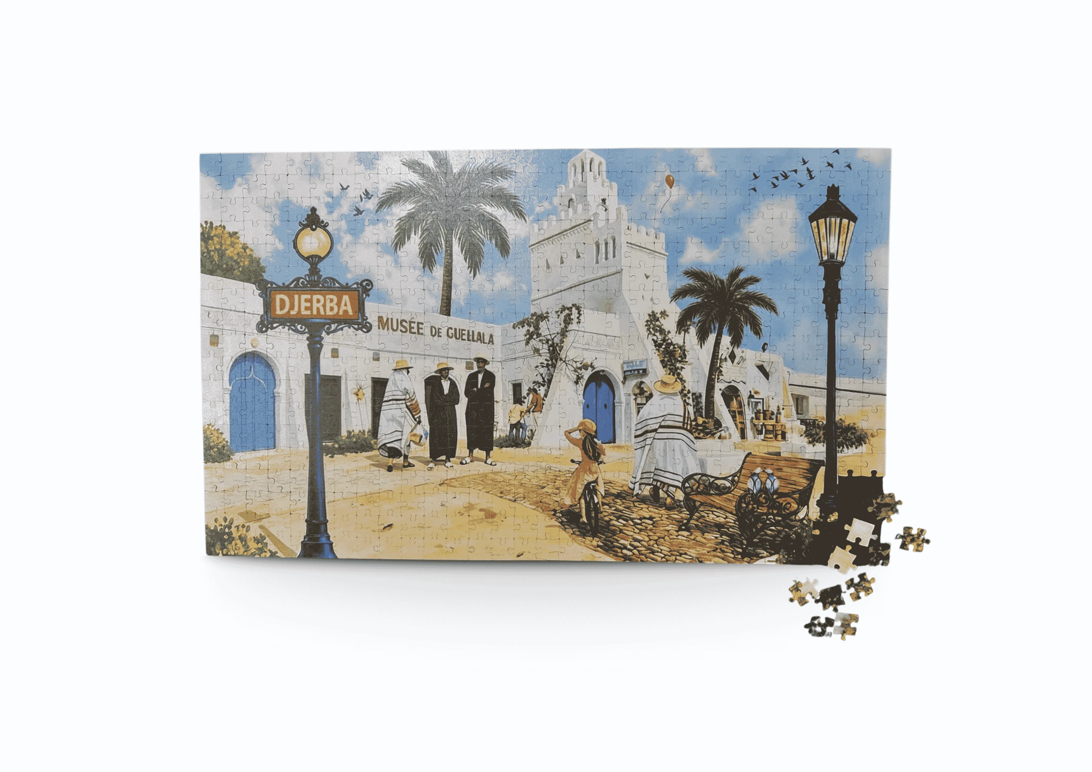 Puzzle en bois Djerba - 600 pièces