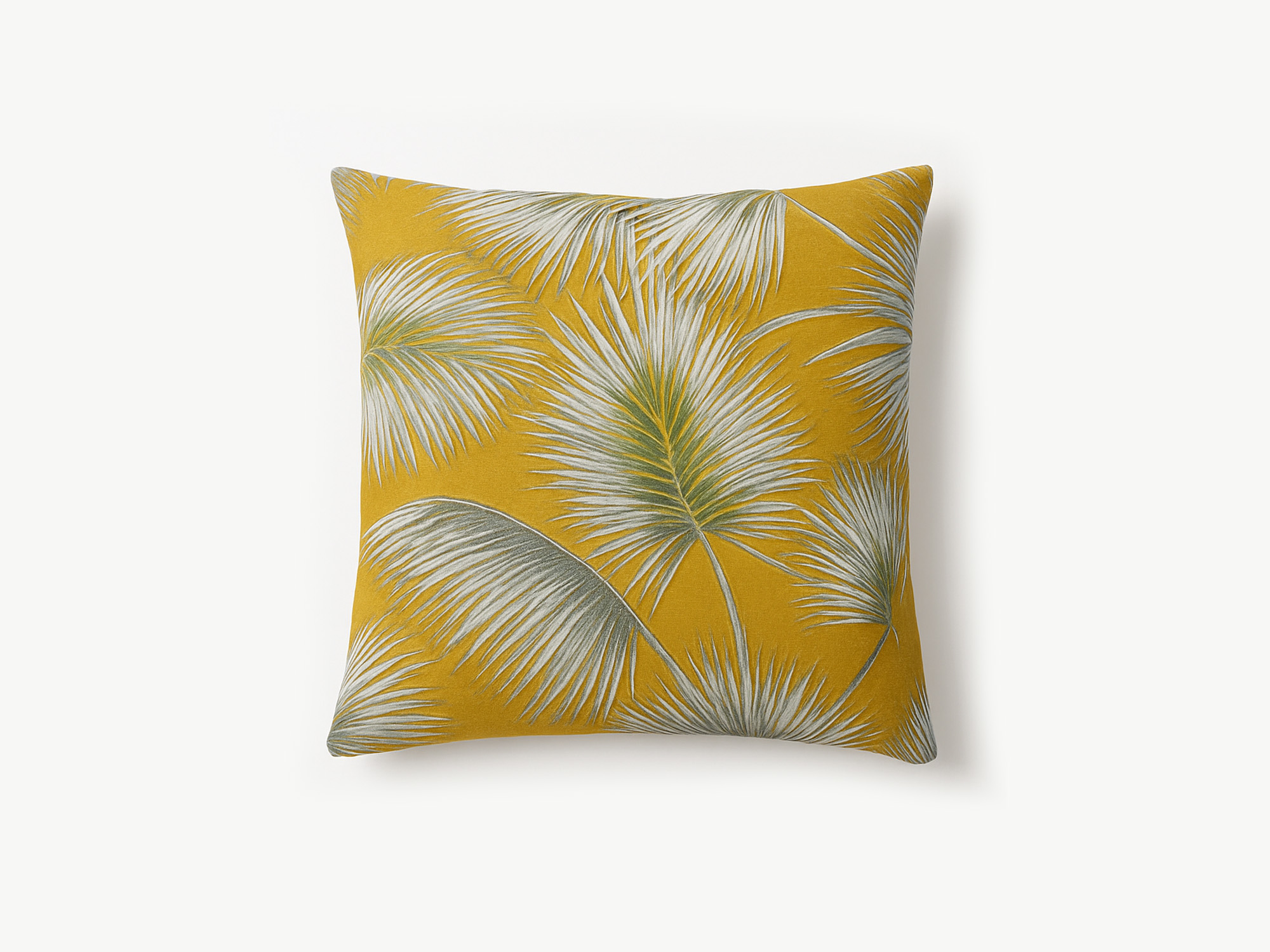 Housse de coussin Palmy Ocre