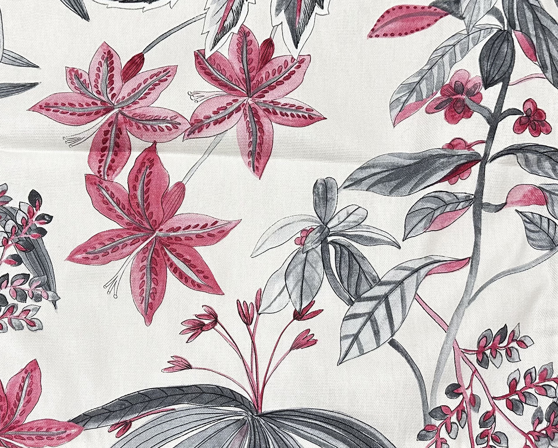 Housse de coussin floral