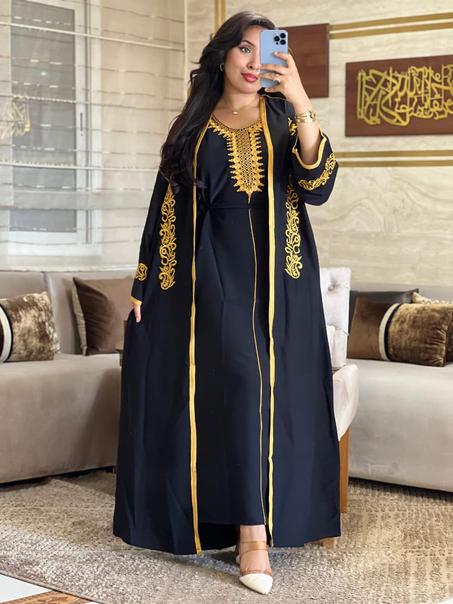 قفطان بالحزام 2 بياس