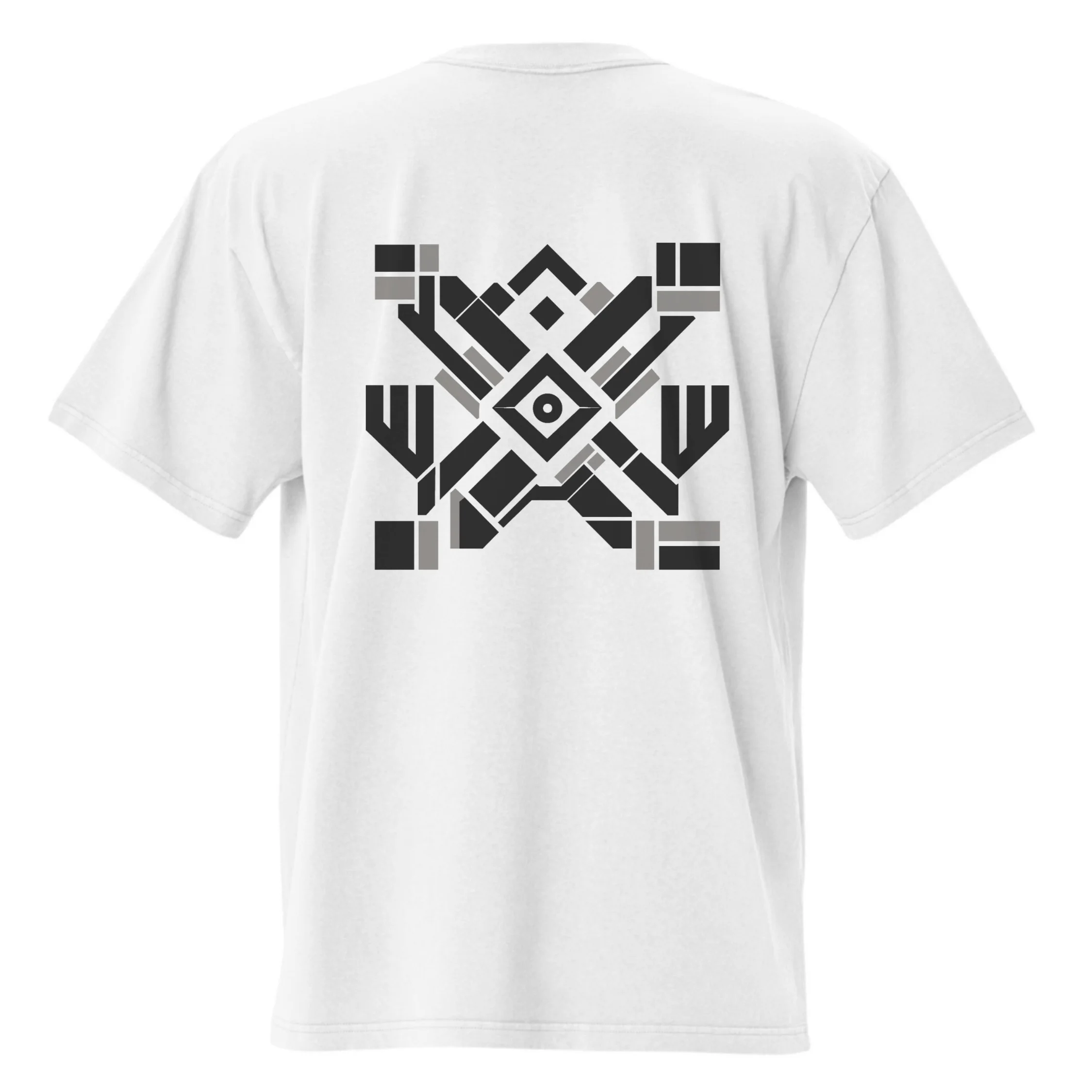 Tribal Symmetry_Oversize_White