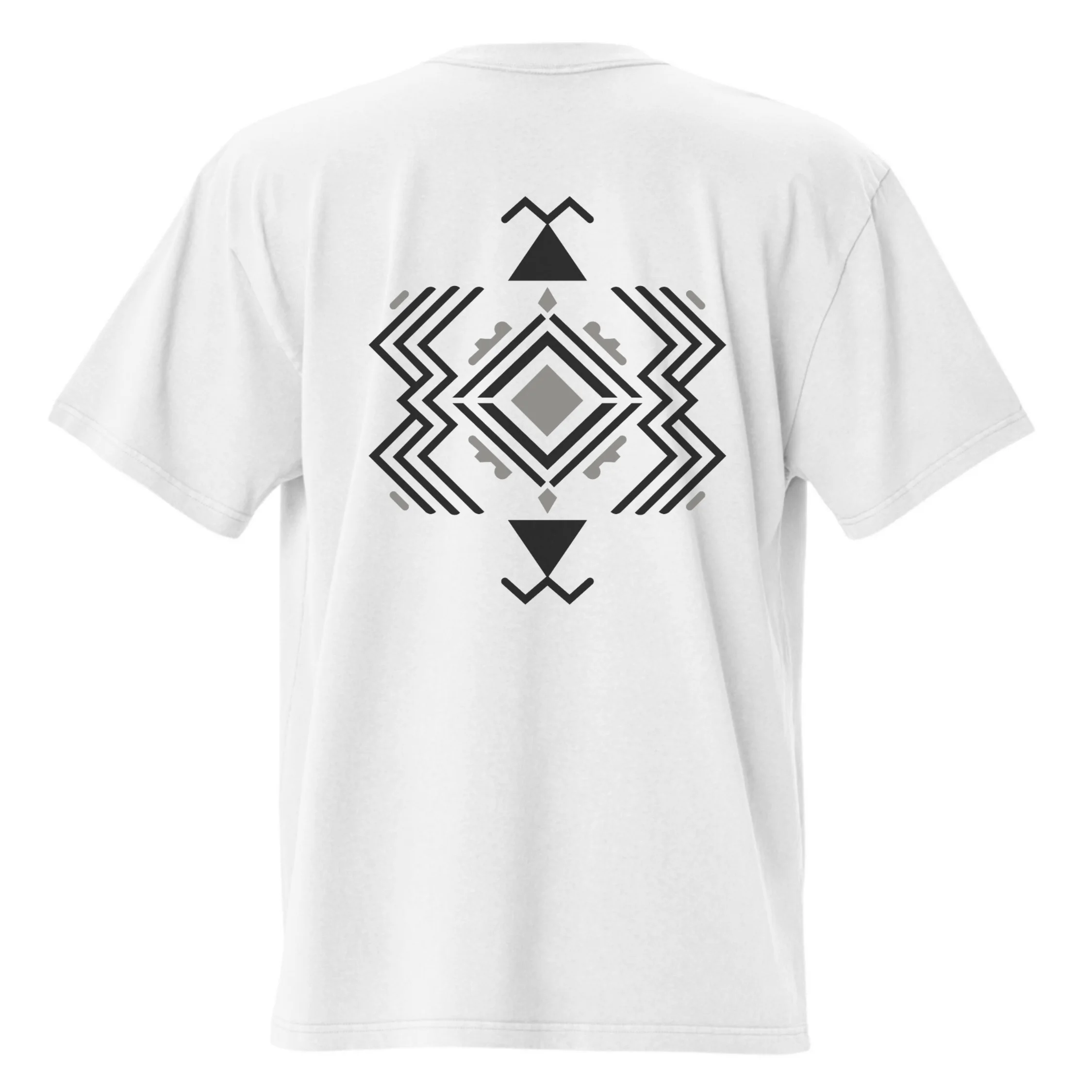 Tribal Symmetry_Oversize_White