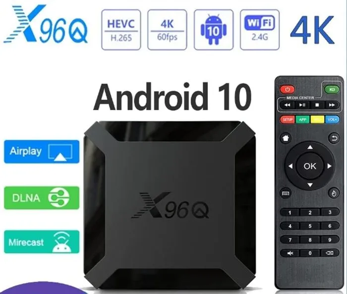 📺 Star One X96Q Android TV Box 4K-جهاز Android TV Box Star One X96Q بدقة 4K+abonnment SSTV