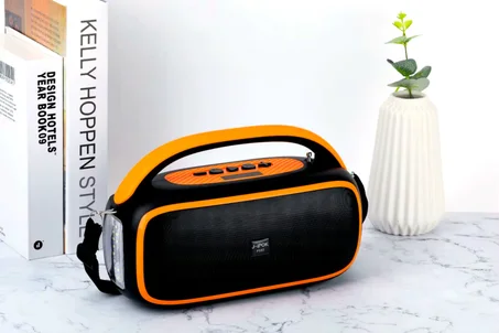 🔊☀️ Solar Powered Portable Bluetooth Speaker-مكبر صوت محمول بالطاقة الشمسية