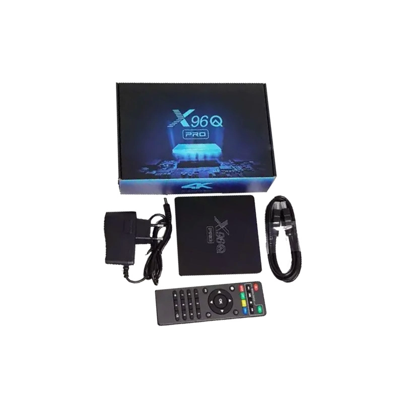 📺 X96Q Android TV Box 4K-جهاز Android TV Box X96Q بدقة 4K+abonnment alpha