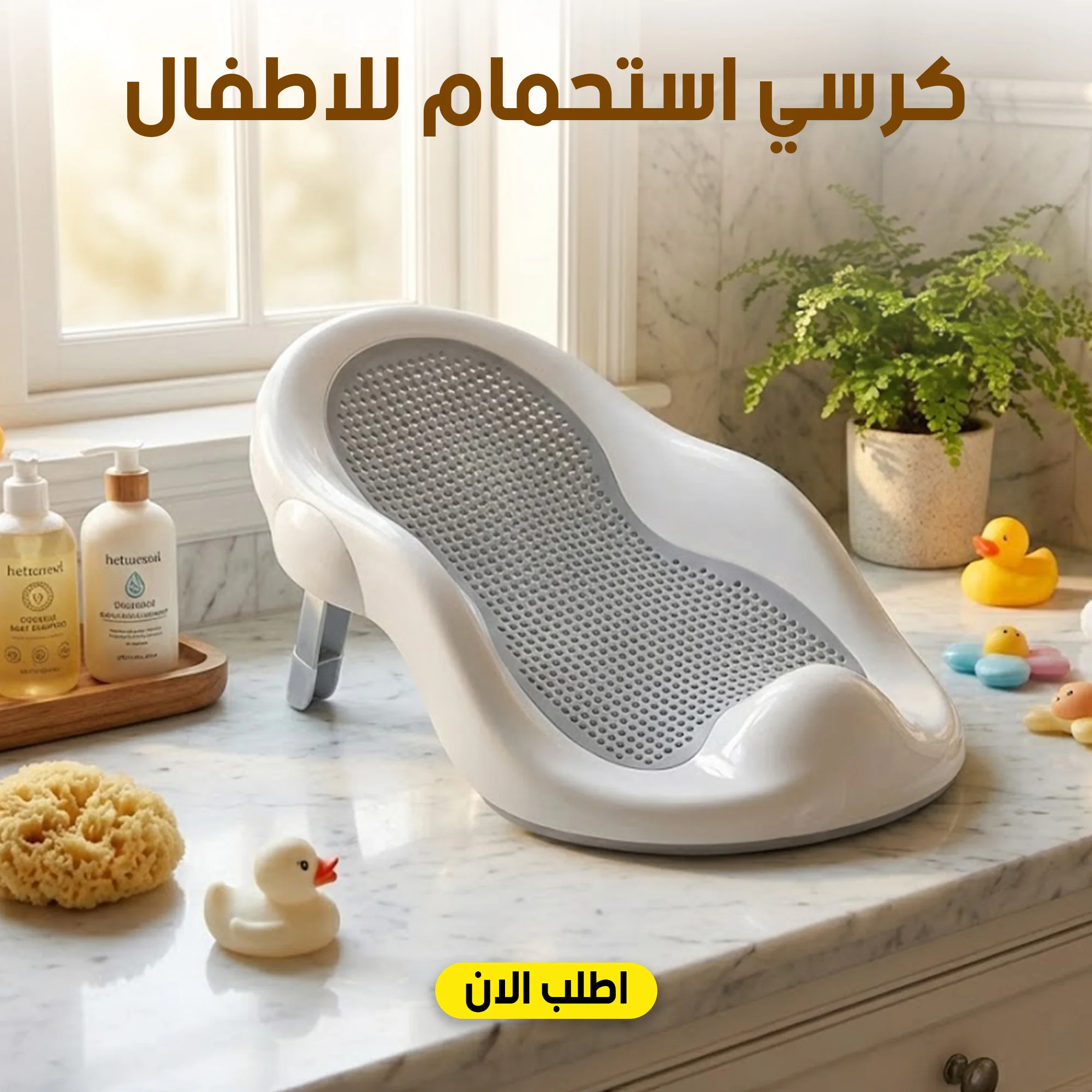 كرسي استحمام للأطفال – أمان وراحة في كل شاور