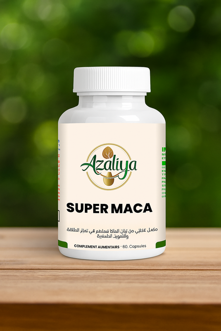 AZALIYA Super Maca 60 capsules   ماكا 60 كبسولة