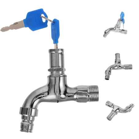 روبين مع مفتاح غير قابل للصدأ – Robinet avec clé inoxydable