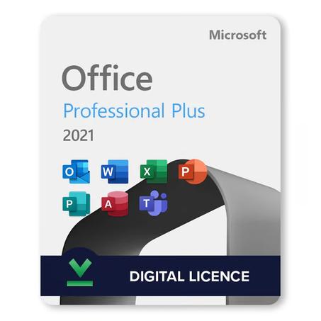 Microsoft Office 2021 Professional Plus license for 1 device