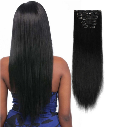 شعر طويل مستعار للنساء