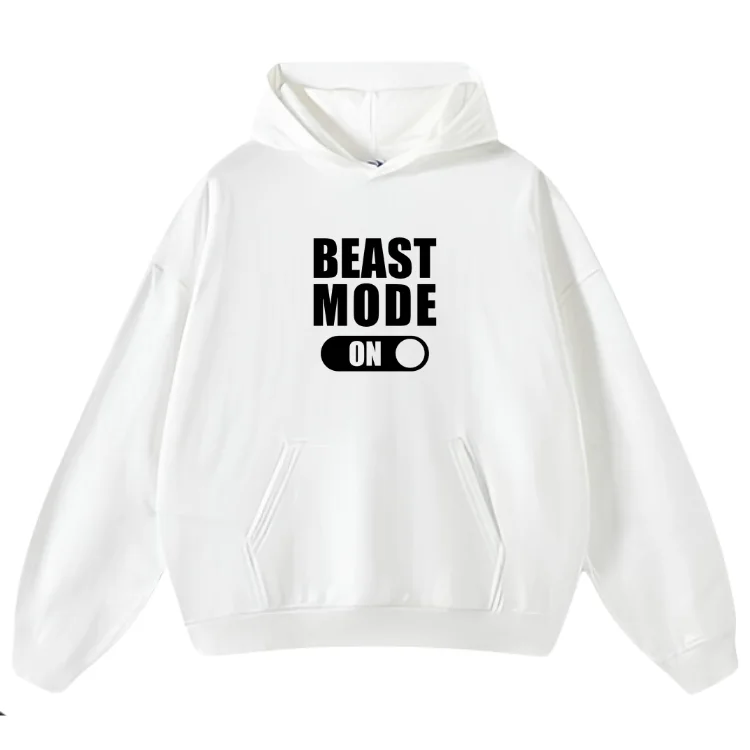 OVERSIZED HOODIE BEAST MODE ON