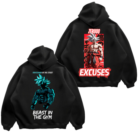 OVERSIZED HOODIE GOKU GYM