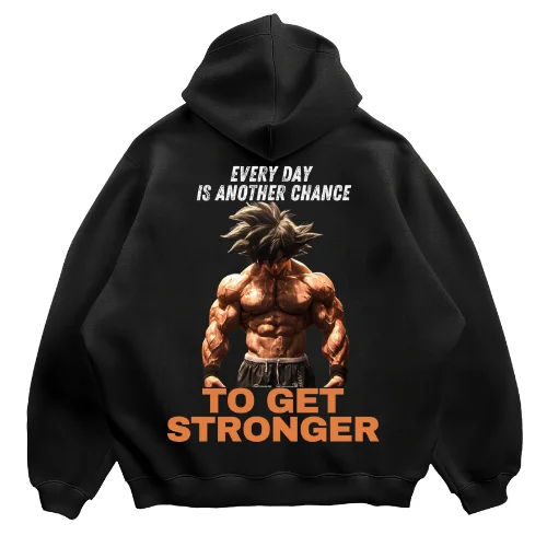OVERSIZED HOODIE GET STRONGER