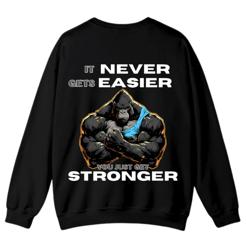 SWEATSHIRT OVERSIZED GET STRONGER