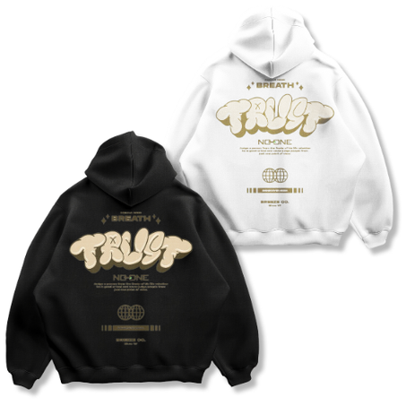 OVERSIZED HOODIE TRUST NO ONE