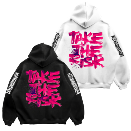 OVERSIZED HOODIE TAKE THE RISK