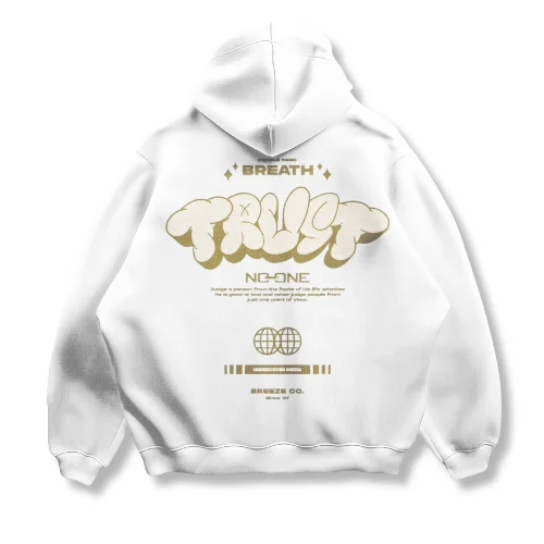 OVERSIZED HOODIE TRUST NO ONE