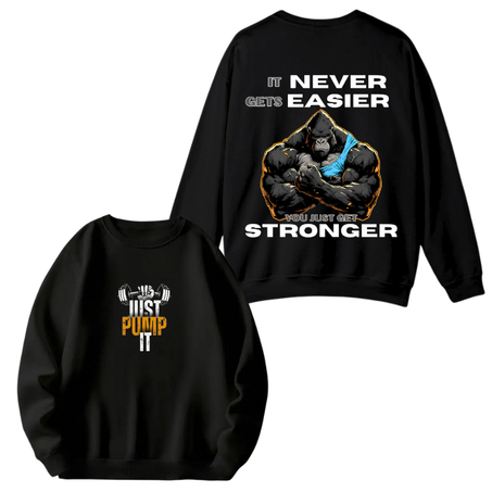 SWEATSHIRT OVERSIZED GET STRONGER