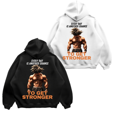 OVERSIZED HOODIE GET STRONGER