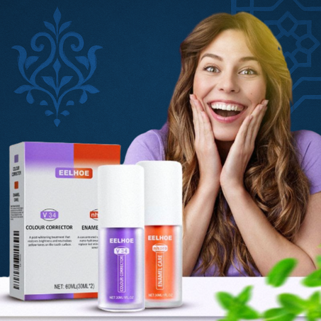 تبييض الأسنان والعناية