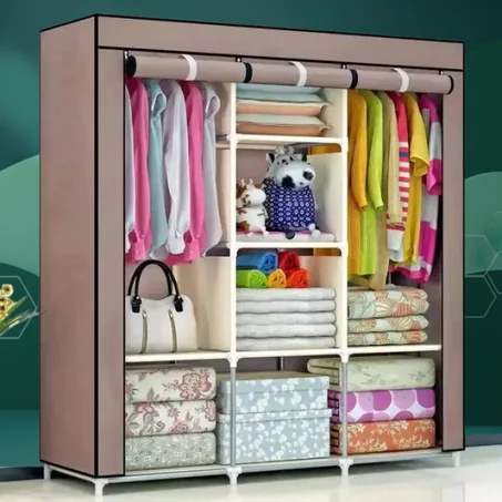 الدولاب القماشي المتنقل – ترتيب وأناقة في وقت قياسي