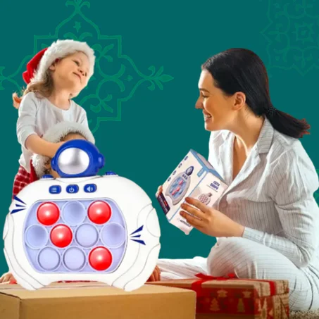 لعبة الفقاعات والضغط للأطفال