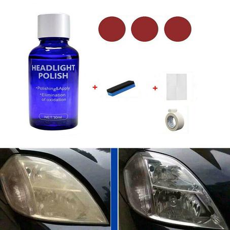 ملمّع مصابيح السيّارات