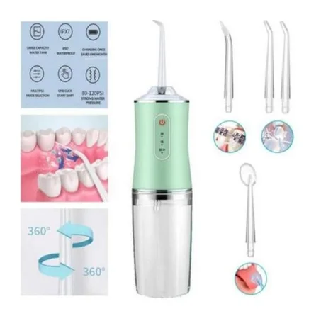 جهاز تنظيف الاسنان بالماء اللاسلكي