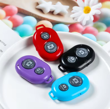 Contrôleur caméra à distance - Pour Android IOS Blue Tooth Smartphone Caméra Selfie Obturateur À Distance Accessoires Contrôleur Intelligent Téléphone Mobile Télécommande