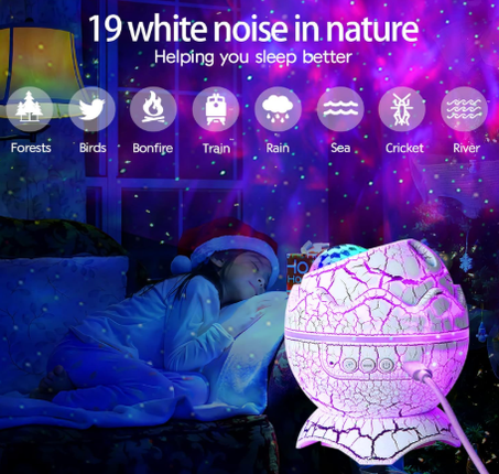 Dinosaur Egg Music Projector