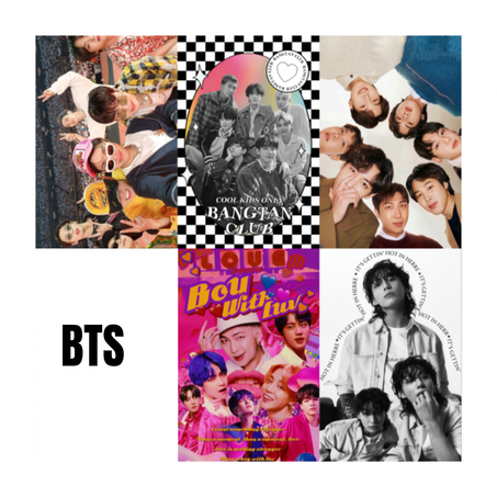 5 posters BTS