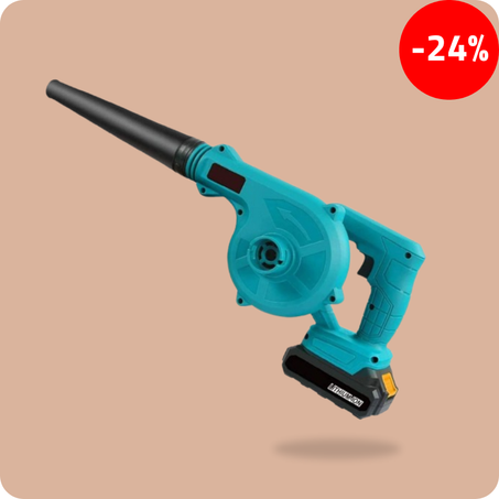 منفاخ هواء لاسلكي قوي - للنفخ والشفط في أي مكان