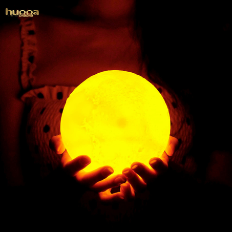 Moon lamp مصباح الغروب 2 في 1