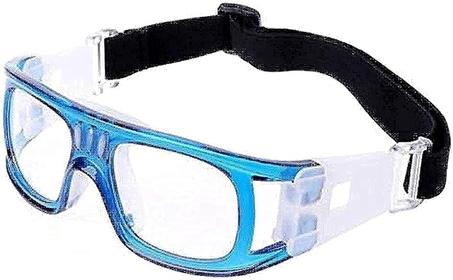 Gafas protectoras para deportes al aire libre, fútbol, ​​baloncesto, para hombres y mujeres, color azul