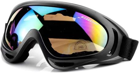 Gafas de esquí y snowboard con protección UV BISELEIS, compatibles con cascos de motocross, gafas de esquí antivaho, gafas unisex para esquí y deportes de moto