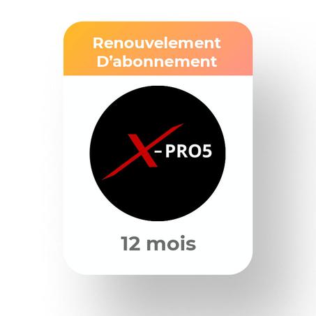 Abonnement X-pro5