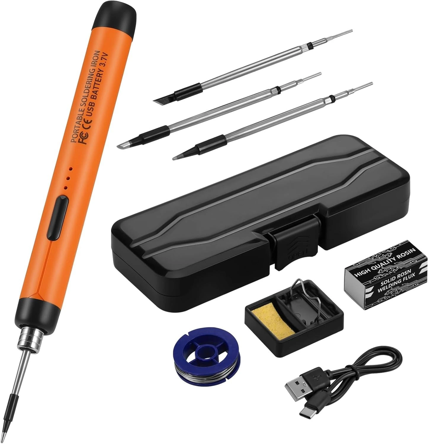 Fer à souder USB portable avec écran LCD