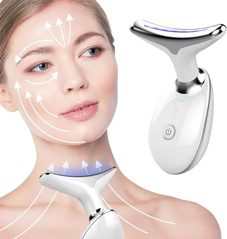 4-in-1 LED EMS Hot Clean Facial Device