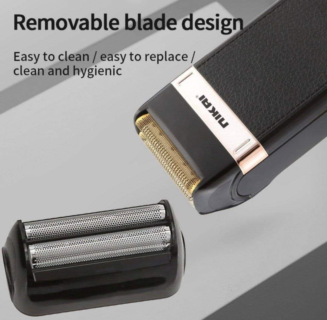 لمظهر رجولي مثالي دون عناء NIKAI NK-7708 ماكينة الحلاقة الذكية