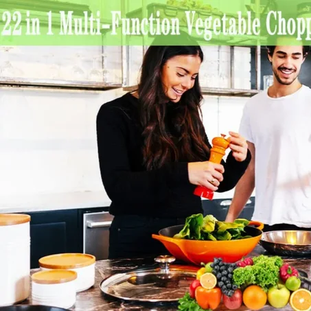 قطاعة الخضار اليدوية 12  في 1